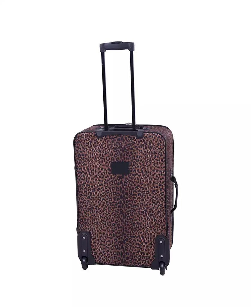 American Flyer Animal Print 5 Piece Spinner Luggage Set 3