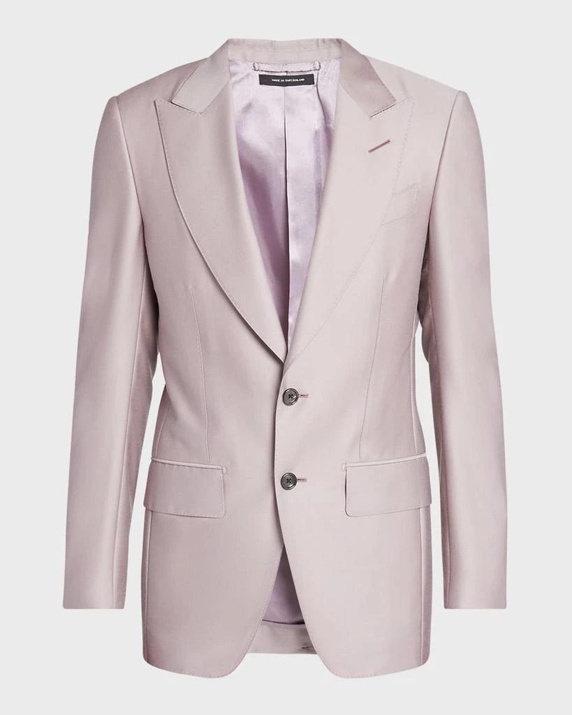 Tom Ford Men's Mikado Atticus Yarn-Dyed Dinner Jacket 2