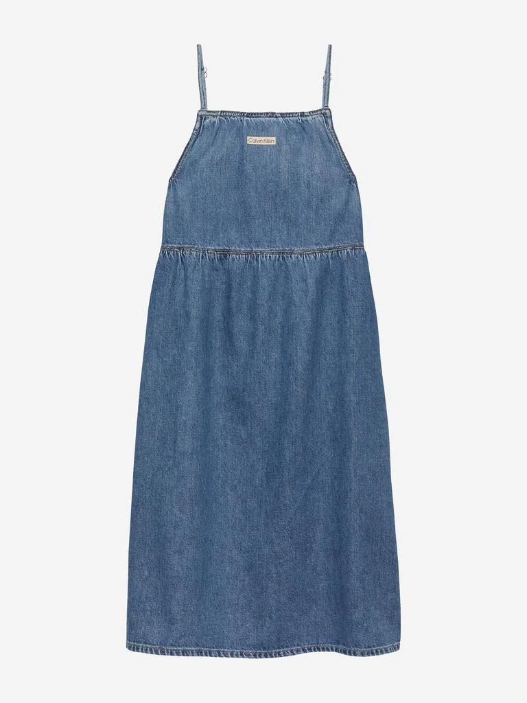 calvin klein dress light blue Emmarose Mini Dress Charcoal