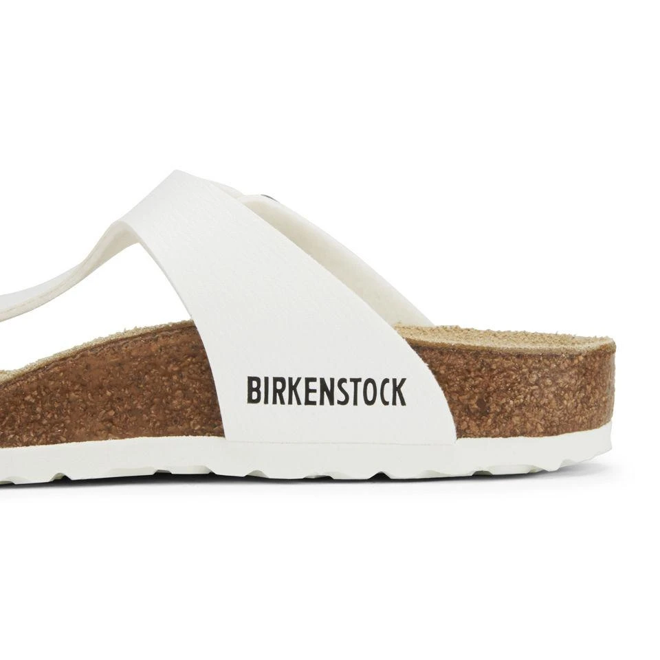 Birkenstock BIRKENSTOCK WOMEN'S GIZEH TOE-POST SANDALS - WHITE 6