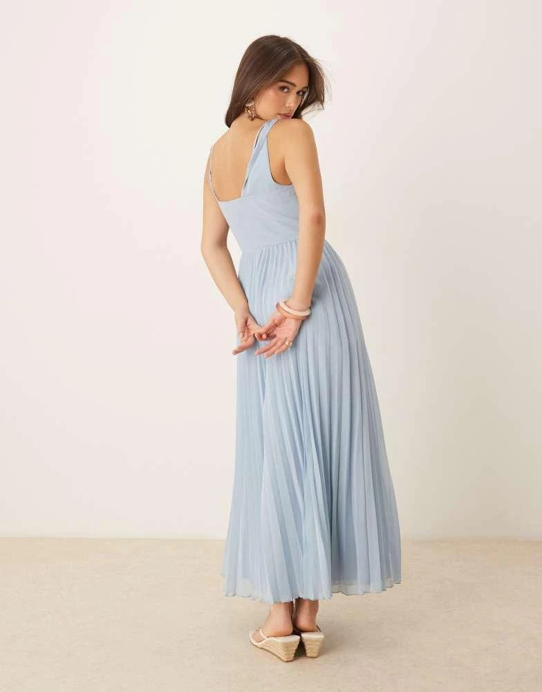 asos petite bridesmaid dresses Rent ASOS DESIGN Petite Bridesmaid Ruched Bodice Dress main image 1