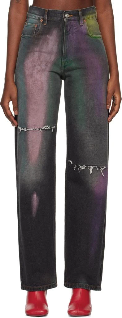 MM6 Multicolor 5-Pocket Jeans 1