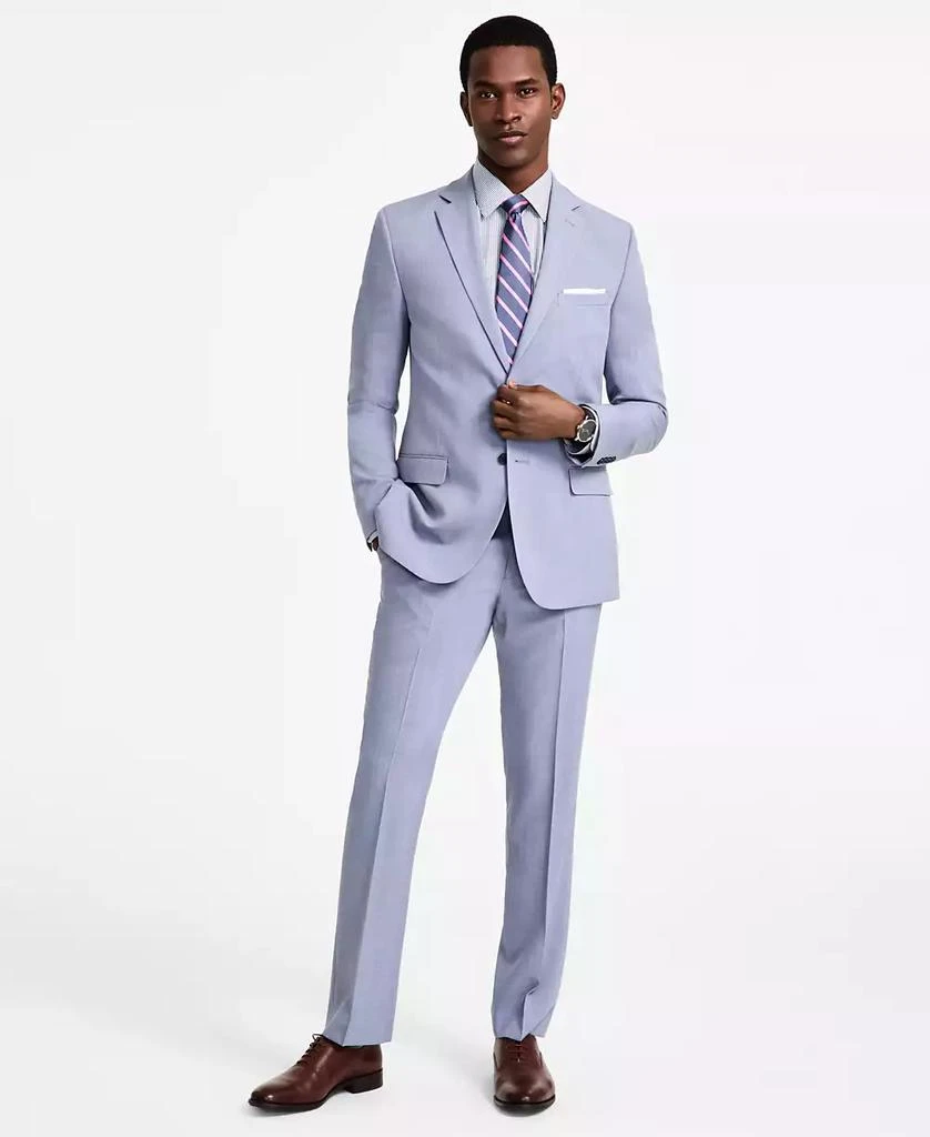 DKNY Men's Modern-Fit Stretch Nested Suit 1