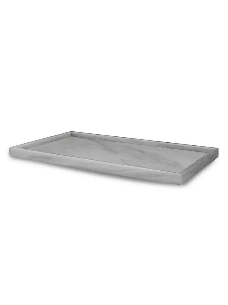 Marble Crafter Edesia Marble Polished 12" X 20" Rectangular Tray 1