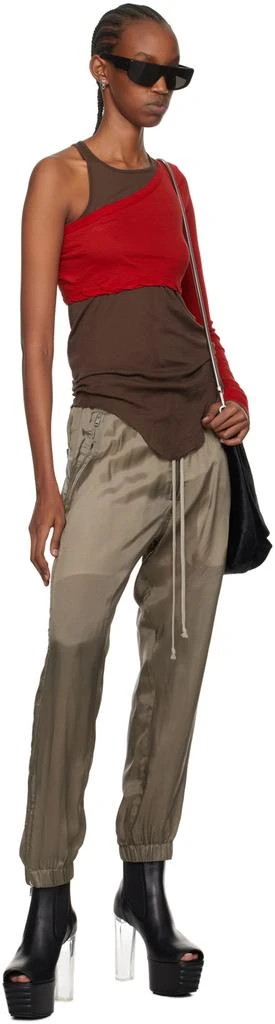 Rick Owens Gray Track Lounge Pants 4