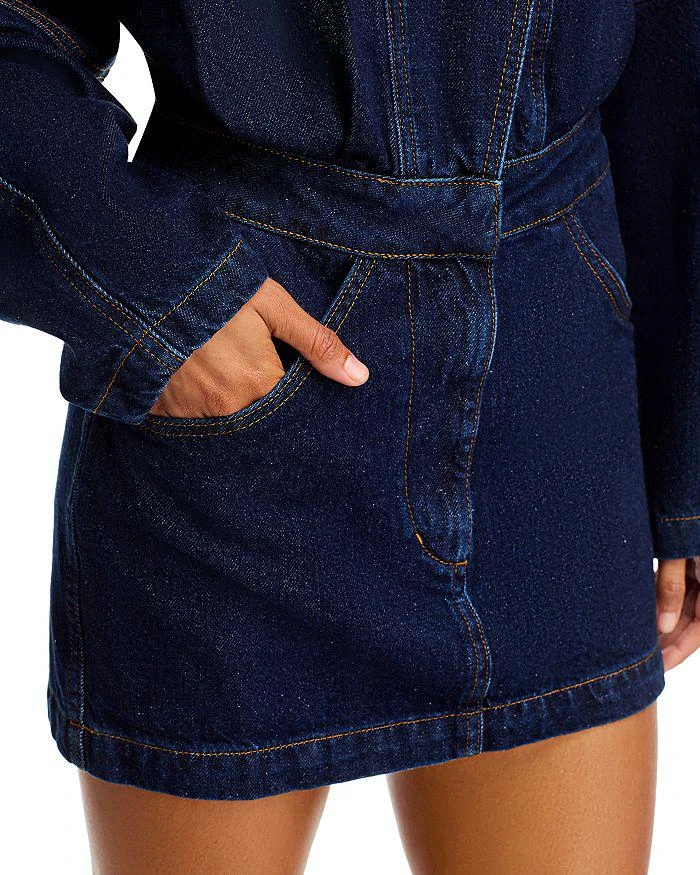 Ronny Kobo Maddix Denim Mini Dress 2