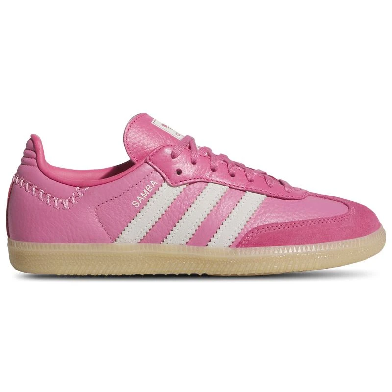 adidas gazelle silver green womens ADIDAS ORIGINALS Girls' Cream Samba OG Sneakers with Leopard Print  Pavidas