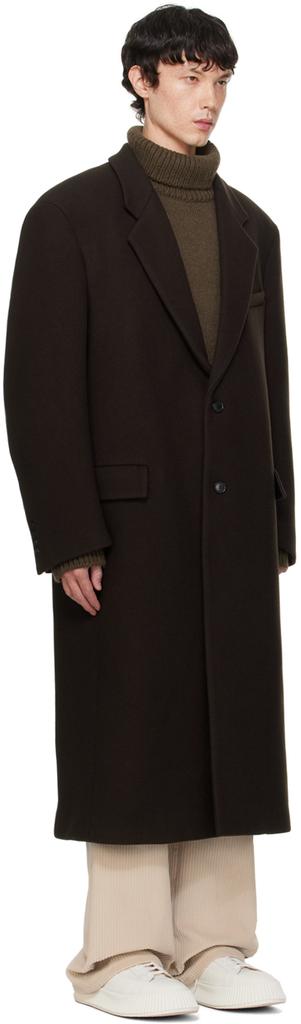 Recto Brown Office Coat