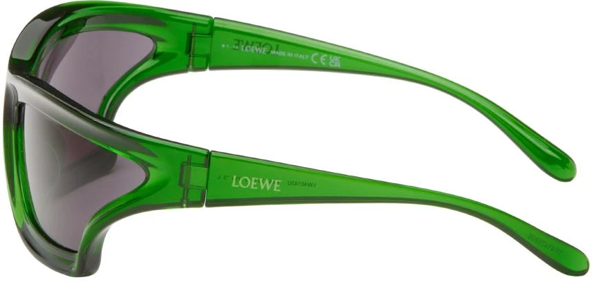 Loewe Green Arch Mask Sunglasses 3