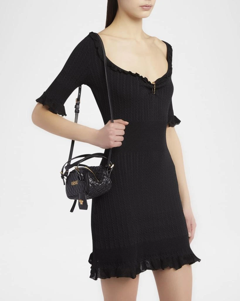 Versace La Medusa Mini Leather Shoulder Bag 2
