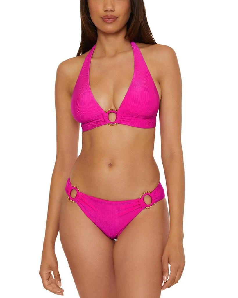 Becca Monte Carlo Gracie Rib Hipster Bikini Bottom 7