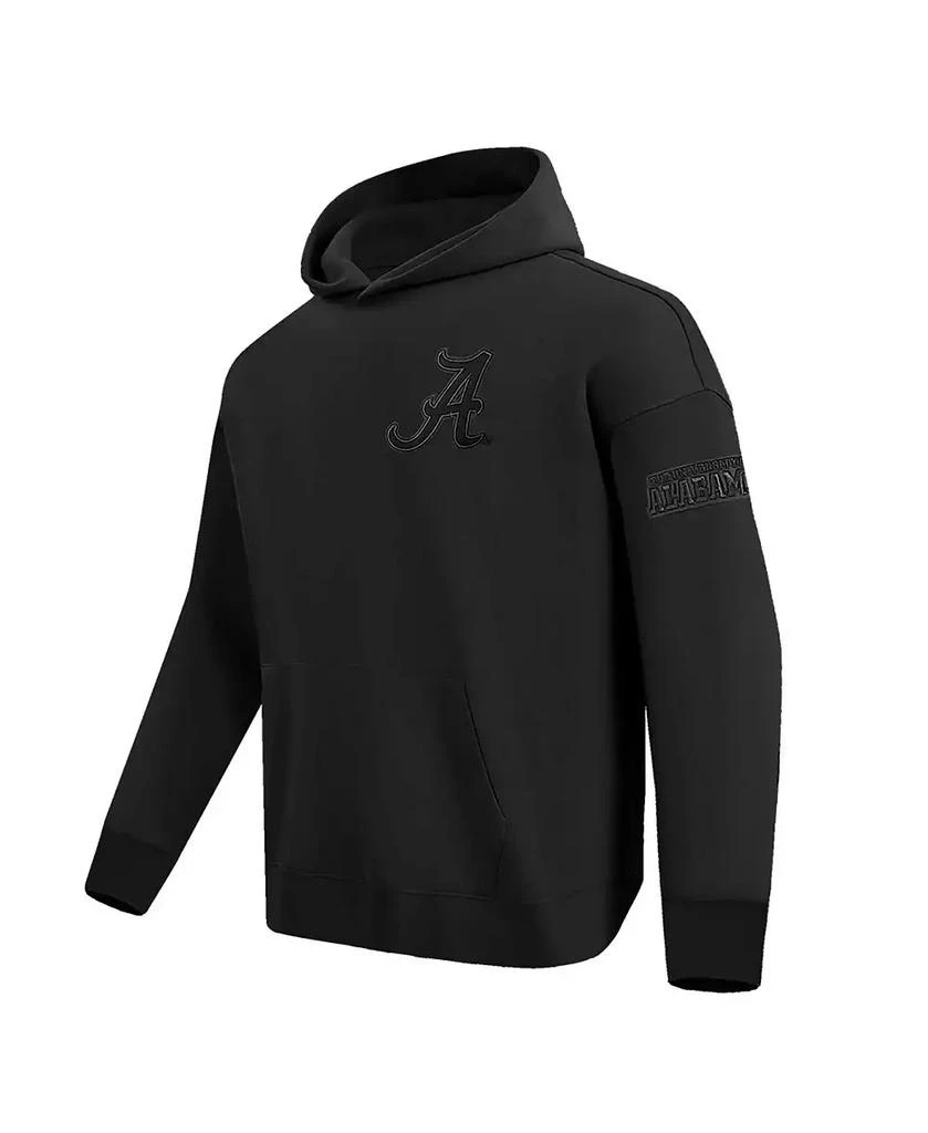 Pro Standard Men's Black Alabama Crimson Tide Neutral Pullover Hoodie 2
