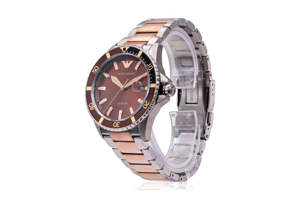 Armani Emporio  Two-Tone Mens Watch 3