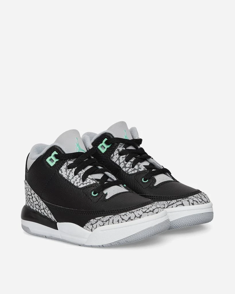 Jordan Air Jordan 3 Retro (PS) Sneakers Black / Green Glow 3