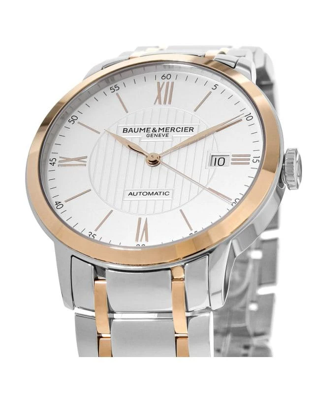 Baume & Mercier Baume & Mercier Classima Automatic Rose Gold & Steel Men's Watch 10217 2