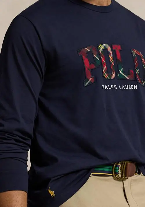 Ralph Lauren Ralph Lauren Big Tall Plaid Logo Jersey T Shirt 3
