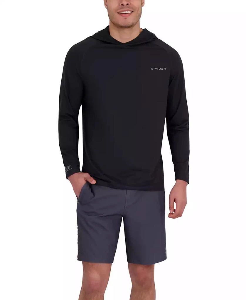 Spyder Men's Core Long Sleeve Rashguard Swim Hoodie 4