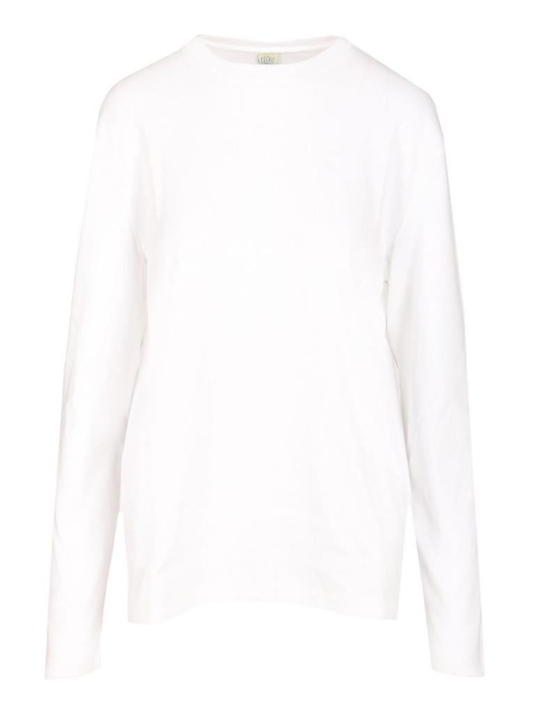 Shop Kabira Textured Cotton Long-Sleeve T-Shirt on Sale at