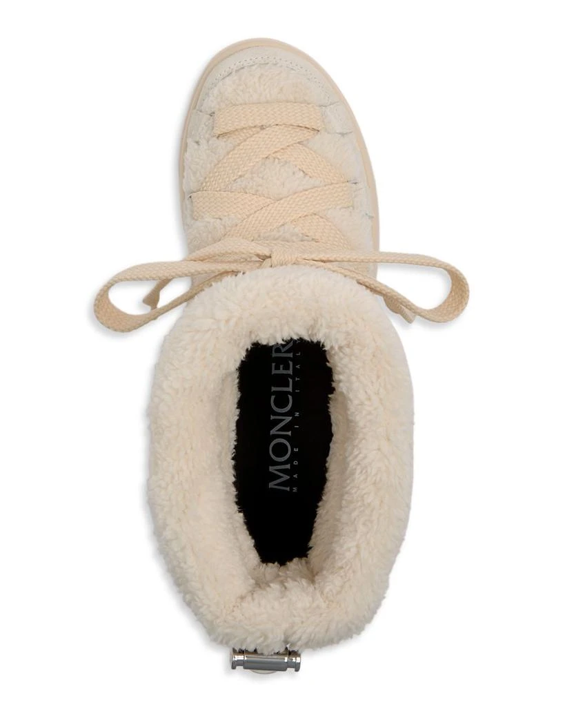 Moncler Women's Insolux Faux Fur Trim Snow Boots 4
