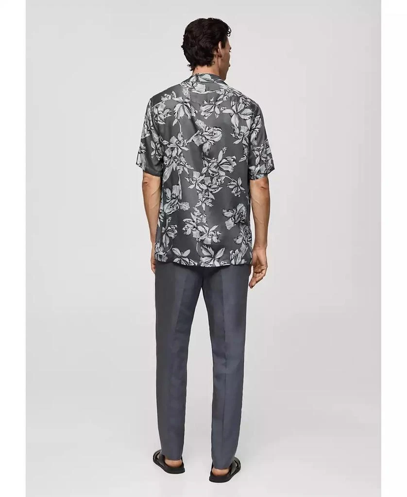 Mango Men's Hawaiian-Print Shirt 7