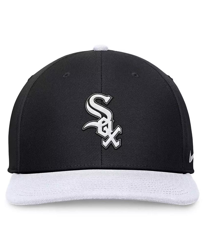 NIKE Men's Black/White Chicago White Sox Evergreen Two-Tone Snapback Hat