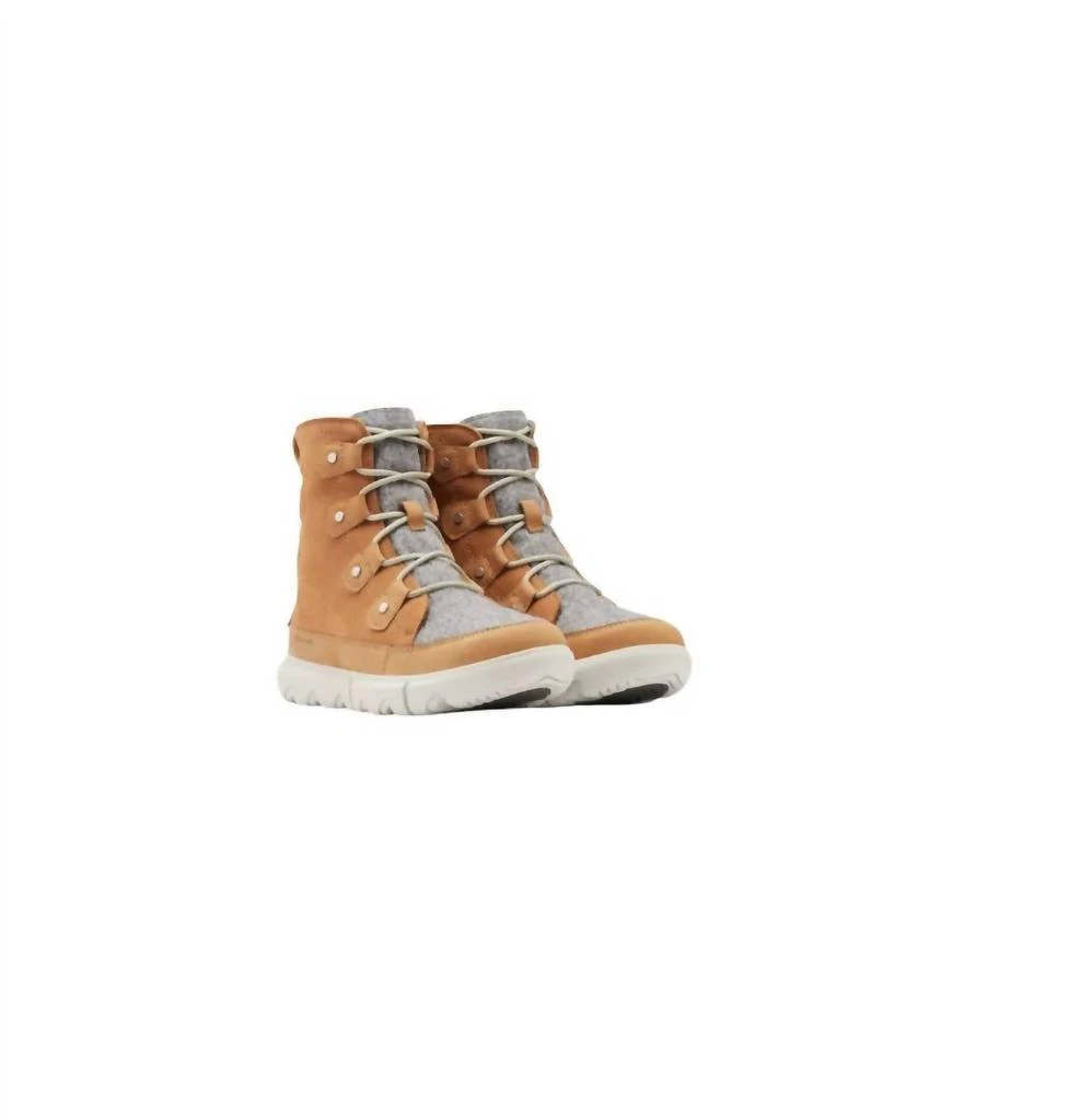 SOREL Women’S Explorer Ii Joan Felt Waterproof Winter Boots In Tawny Buff, Moonstone 1
