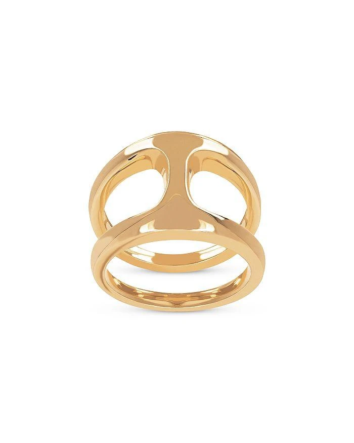 Hoorsenbuhs 18K Yellow Gold Brute Phantom Ring