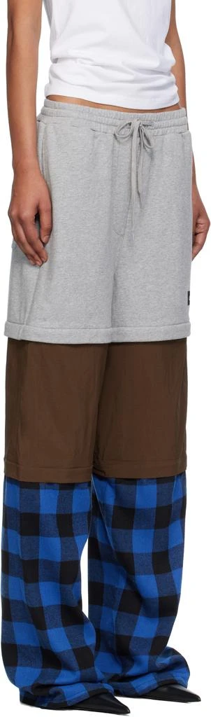pushBUTTON Multicolor Three Way Detachable Lounge Pants 2