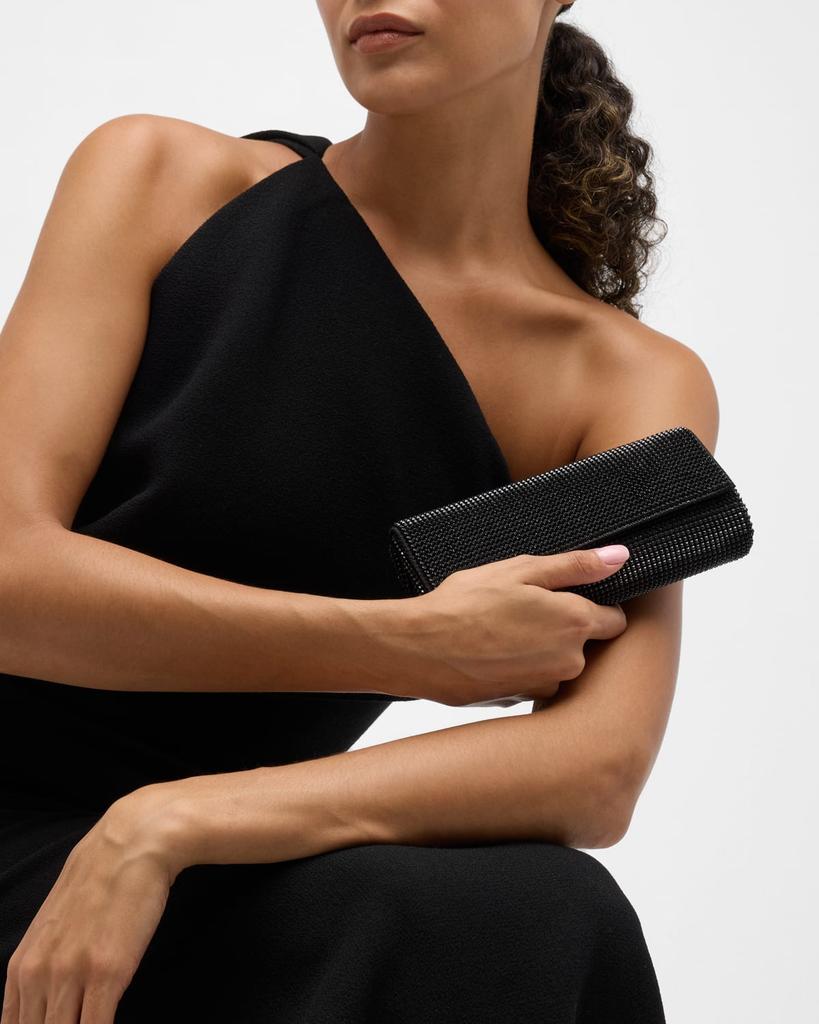 Whiting & Davis Pyramid Envelope Mesh Clutch Bag