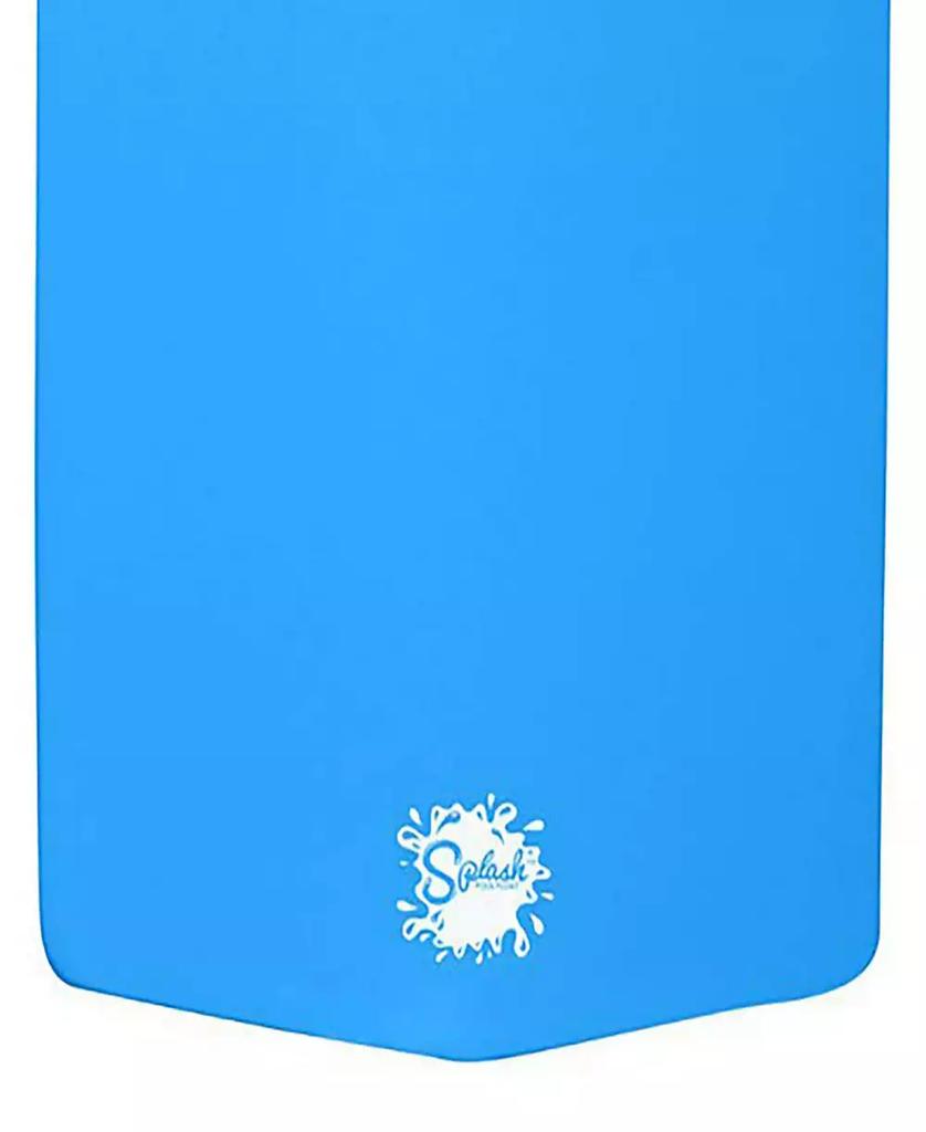 TRC Recreation Splash 1.25" Thick Foam Swimming Pool Float Mat, Bahama Blue
