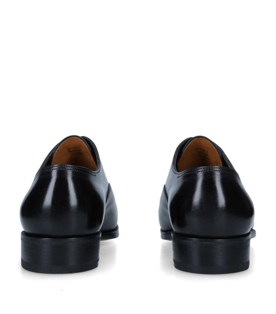 John Lobb Leather Philip Ii Oxford Shoes BLACK 6-UK