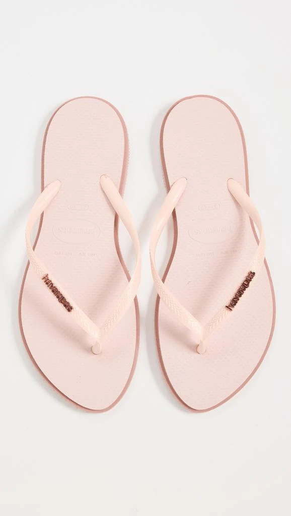 Havaianas Slim Point Crocus Rose Sandals 1
