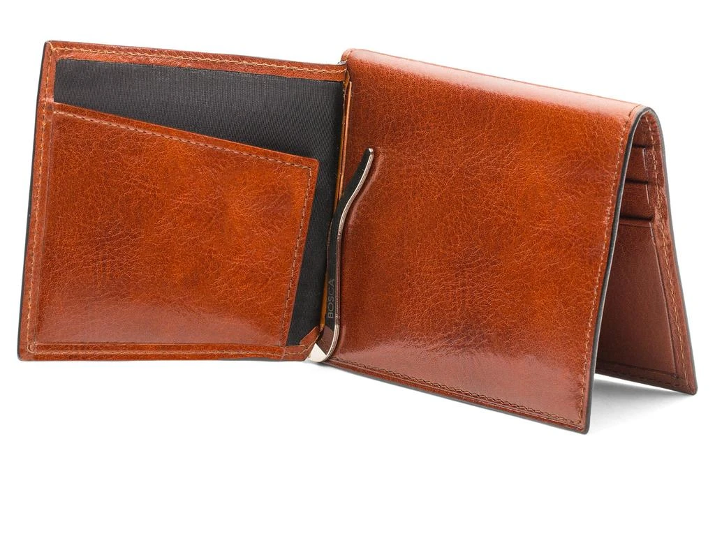 Bosca Old Leather Collection - Money Clip w/ Pocket 3