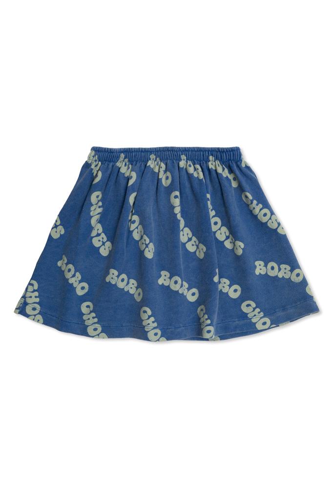 BOBO CHOSES Skirt with printed logo