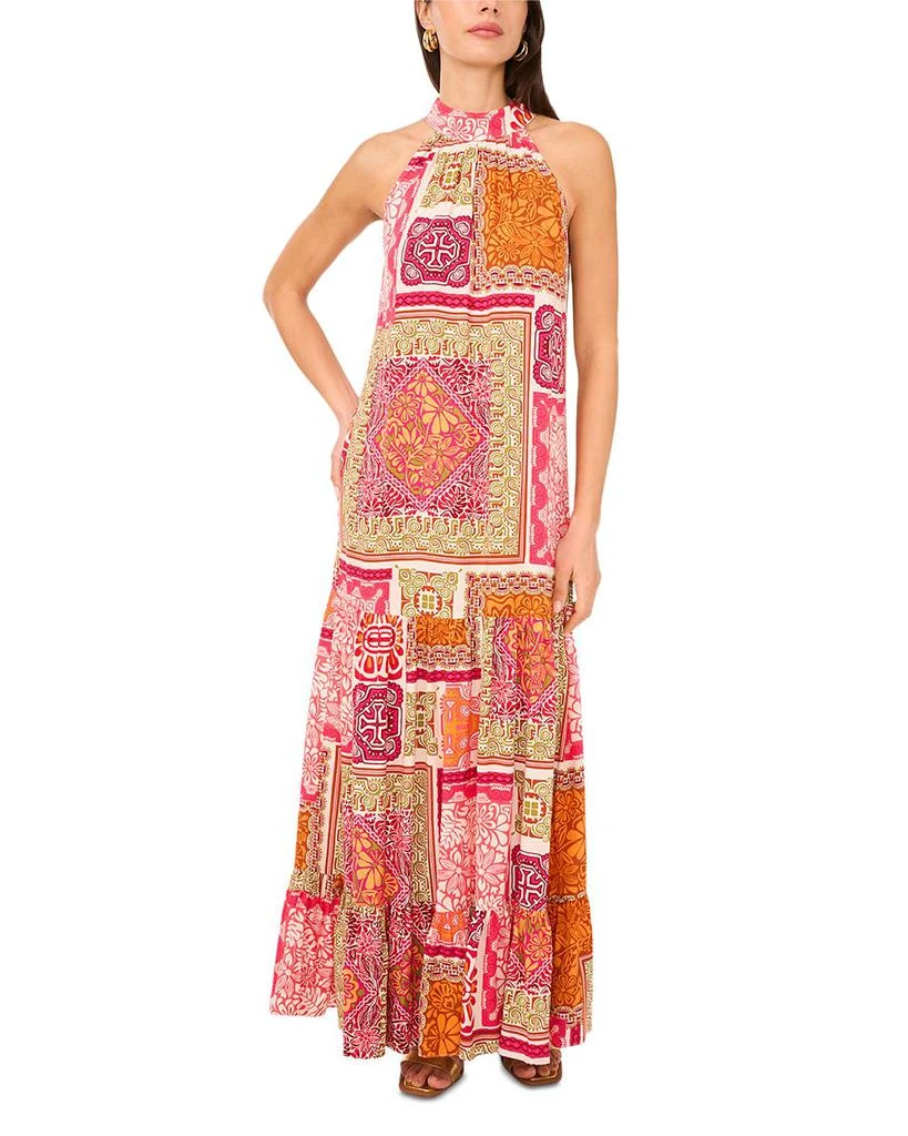 Vince Camuto Printed Sleeveless Dress 1