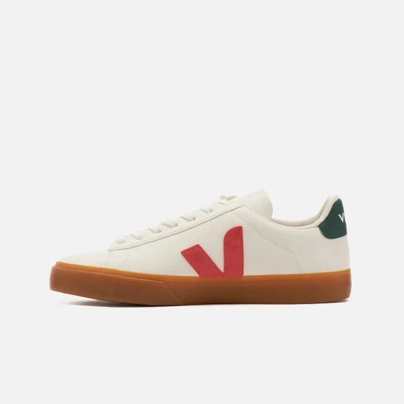 Veja Veja Campo Chromefree CP0503497B Men's White Leather Low Top Comfort Sneakers 3