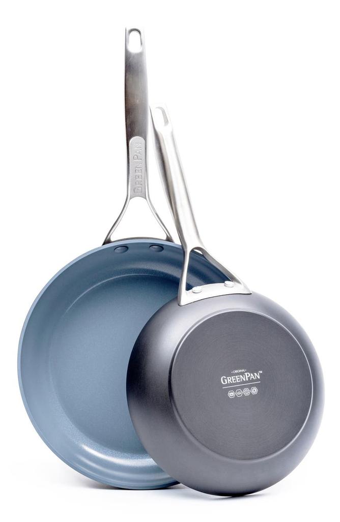 Greenpan Paris 8-Inch & 10-Inch Anodized Aluminum Ceramic Nonstick Frying Pan Set
