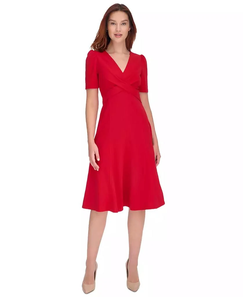 princess polly baby blue dress Tommy Hilfiger Women's White Red Black Colorblock Sweater Dress –  COUTUREPOINT