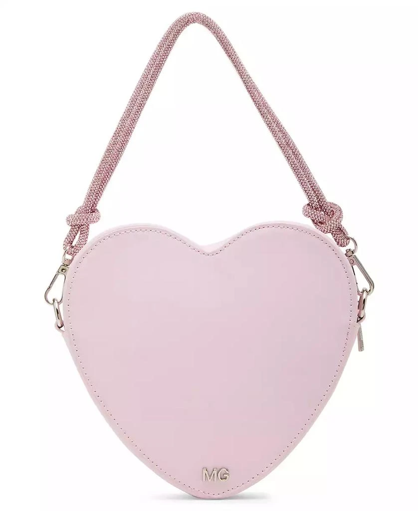 Madden Girl Gia Heart with Rhinestones Crossbody Bag 4