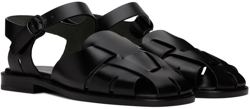 Hereu Black Pedra Sandals 4