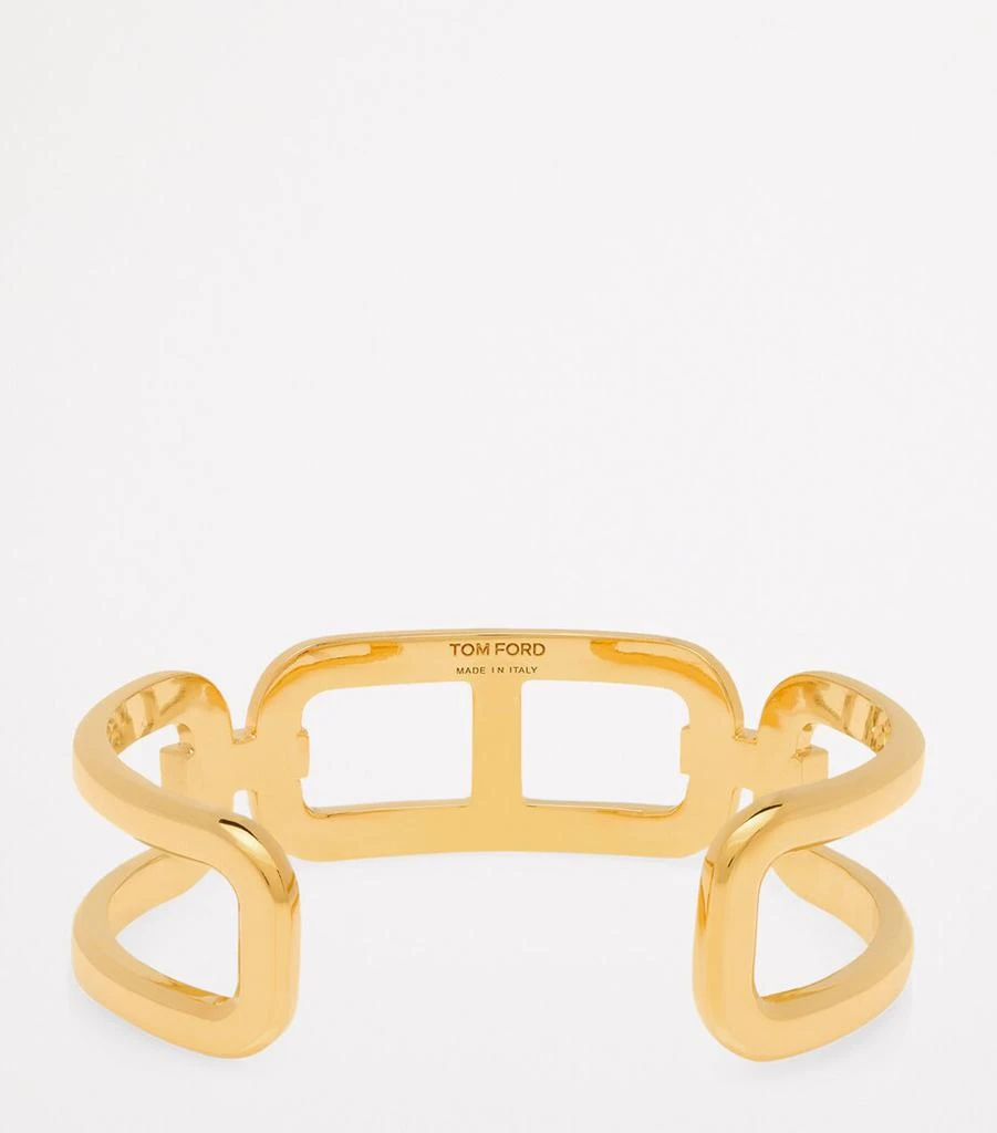 Tom Ford Brass Medium Whitney Cuff Bracelet 2