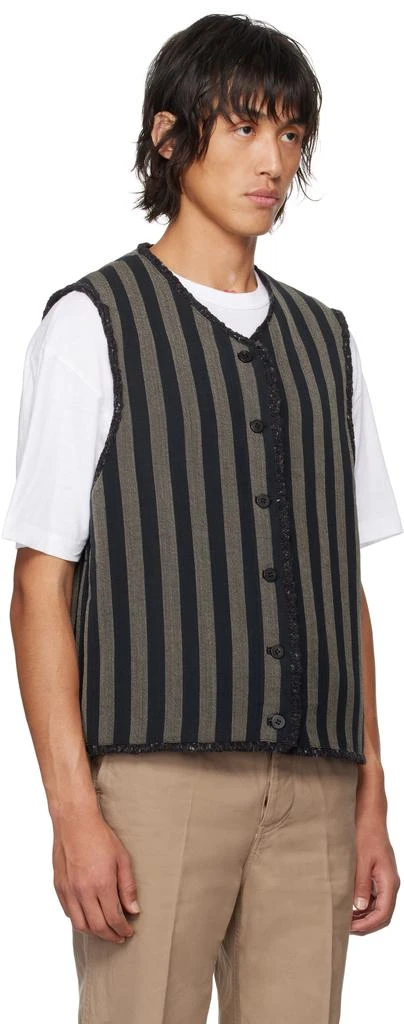 VisVim Gray Knit Reversible Vest 4