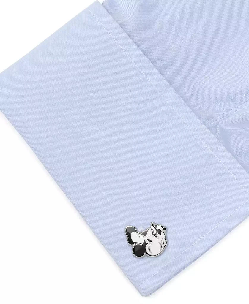 Disney Men's Steamboat Willie Singing Cufflinks 3