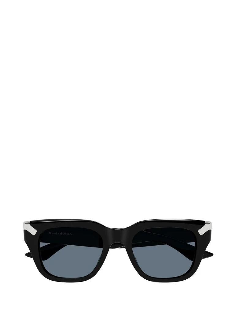 Alexander McQueen Eyewear Alexander McQueen Eyewear Rectangle Frame Sunglasses 1