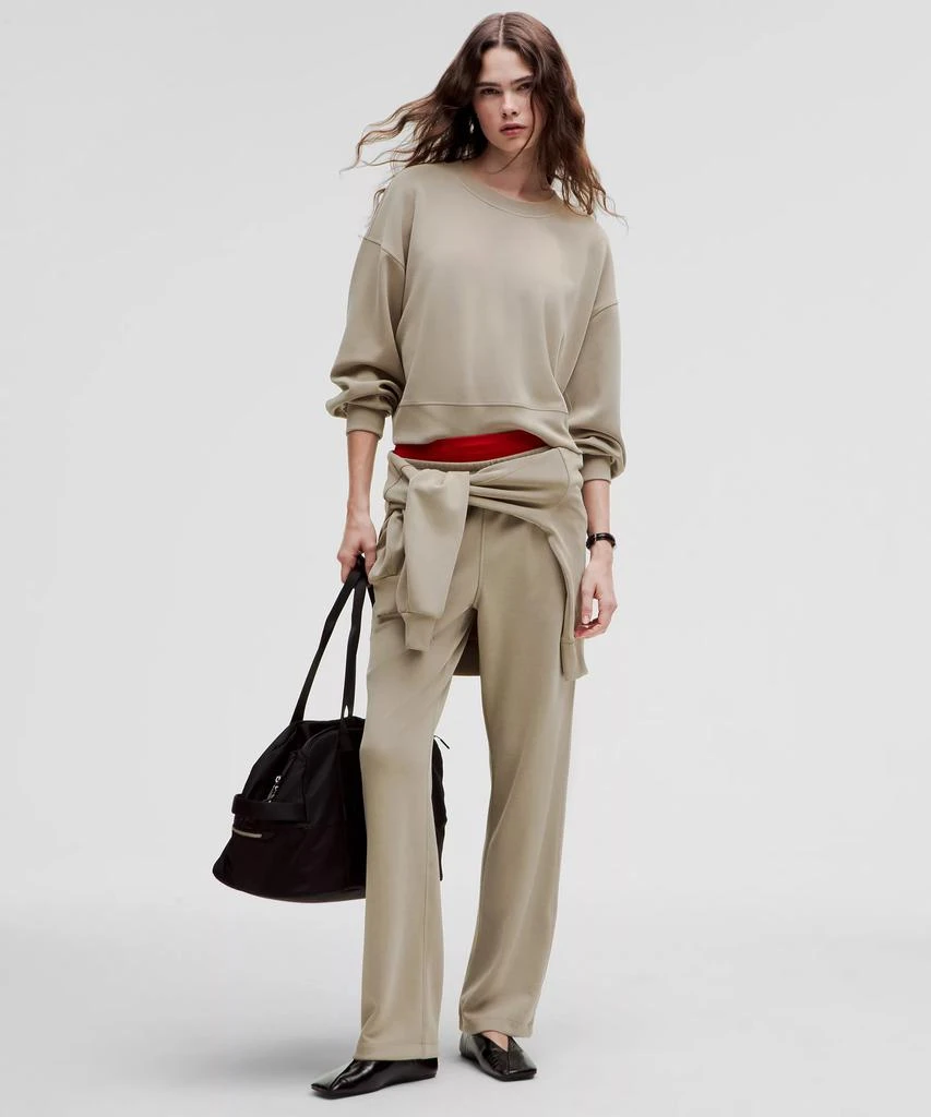 Lululemon Softstreme Perfectly Oversized Cropped Crew 27