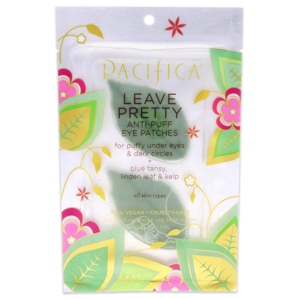 Pacifica Leave Pretty Anti-Puff Eye Patches by  for Unisex - 1 Pair Mask 1