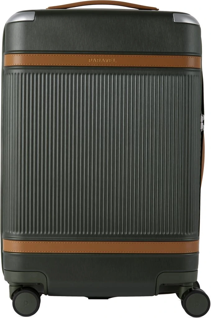 Paravel Green Aviator Carry-On More Suitcase 1
