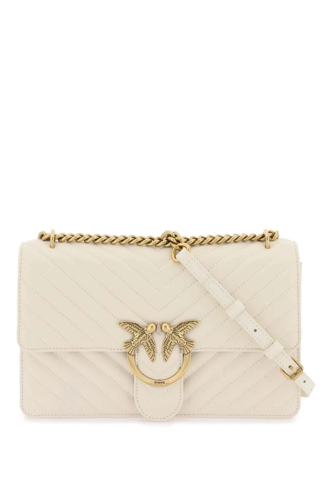 PINKO chevron quilted classic love bag one 1