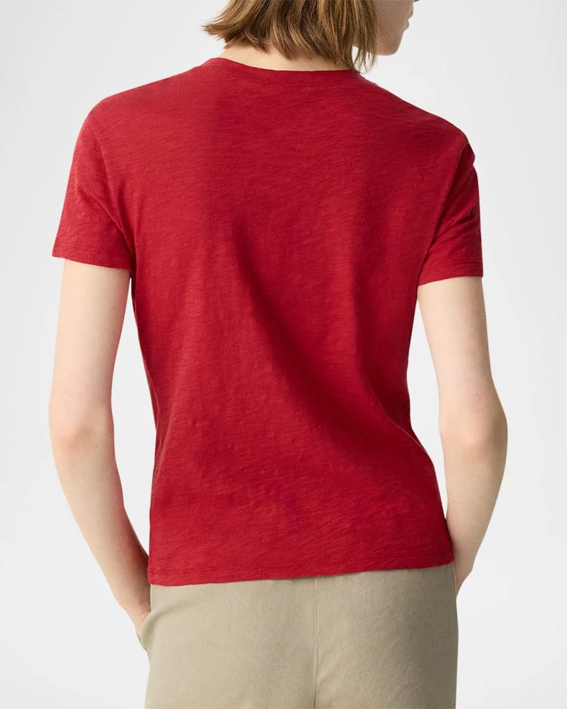 Theory Tiny Tee 2 Nebulous Organic Cotton Top 3