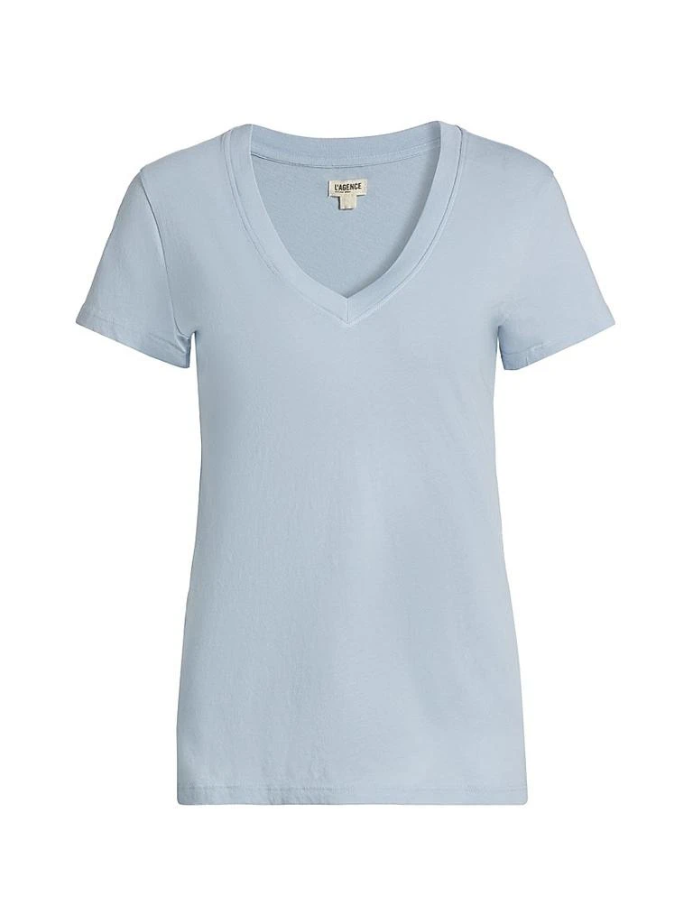 L'Agence Becca V-neck Tee 1